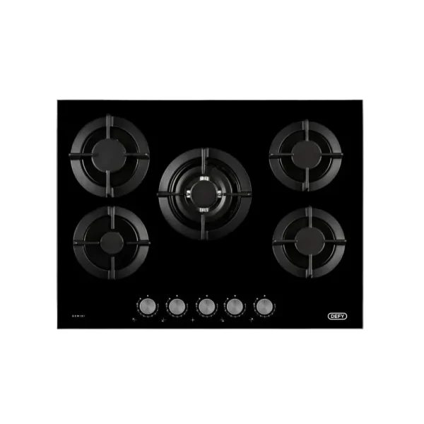 Defy DHG905 5 Plate Gas Hob Built-in